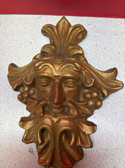 antique chalk ware BACCHUS