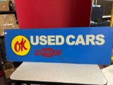 OK, used car sign