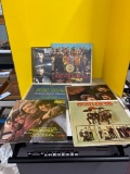 Albums, including the Beatles, the monkees, etc.