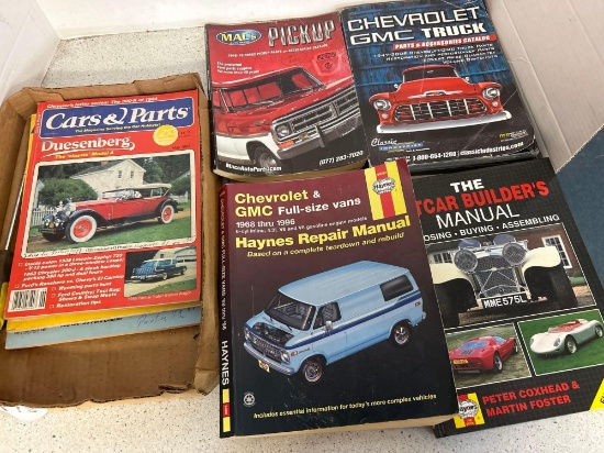 Chevrolet and other vintage car manuals