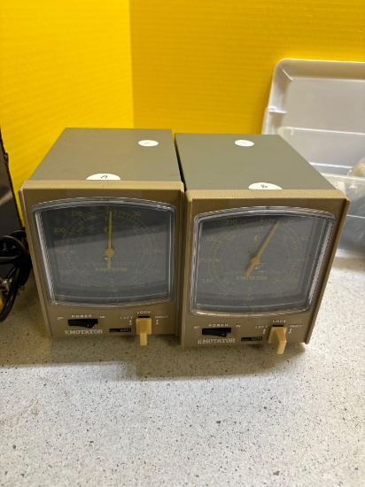 Two antenna, rotator controllers, and cables