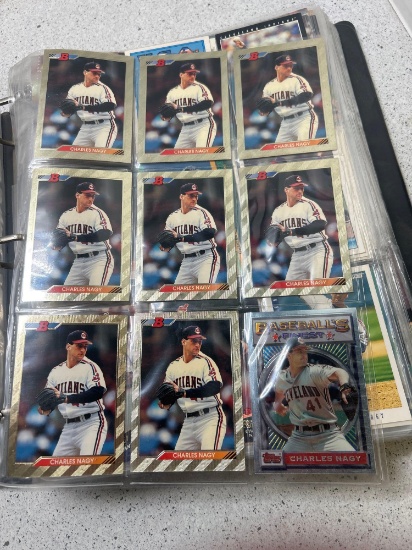 Cleveland Indians baseball card collection