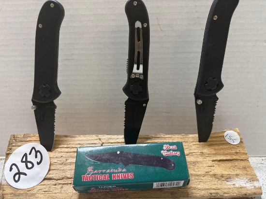 New barracuda tactical knives