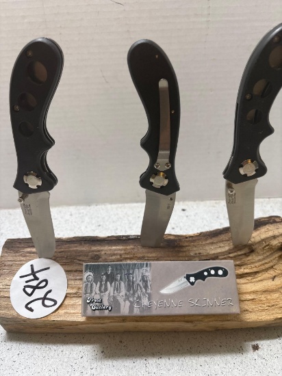 New Cheyenne Skinner knives