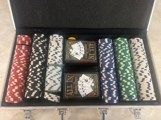 poker chip set