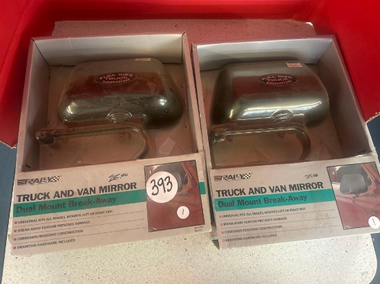 2 new truck and van mirrors