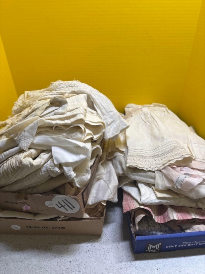 Vintage or antique doll or childrens clothing