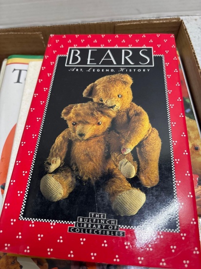 Seven teddy bear books