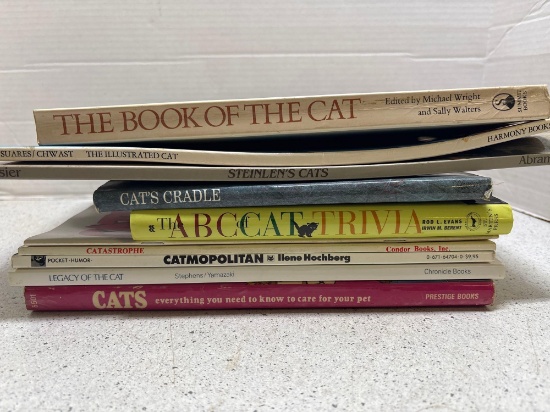 Seven cat books