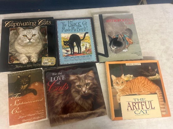 6 cat books