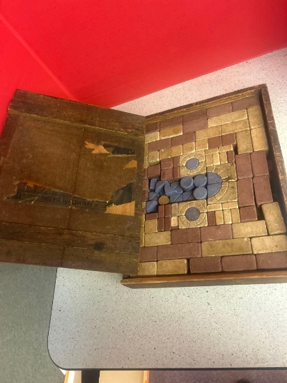 antique Phoenix liberty stone toy building set