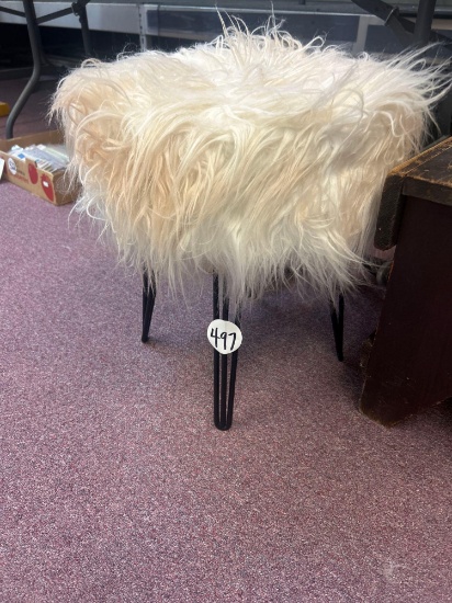 fuzzy stool
