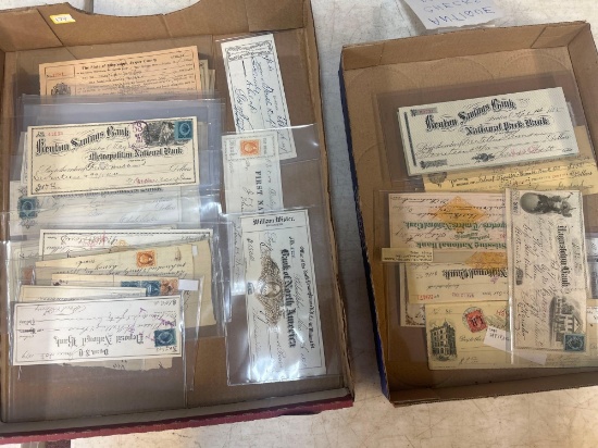 antique checks more than 50