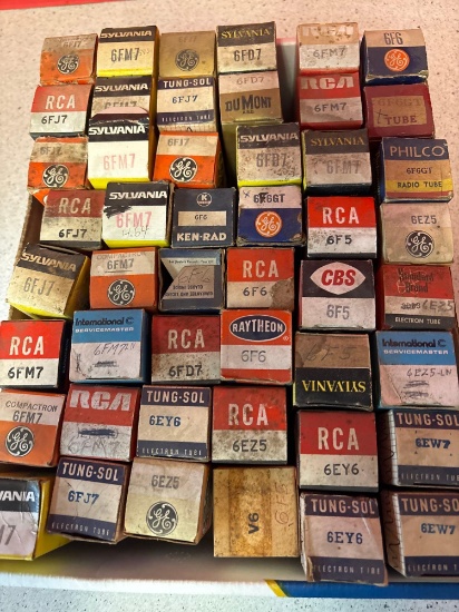 Audio radio TV tubes