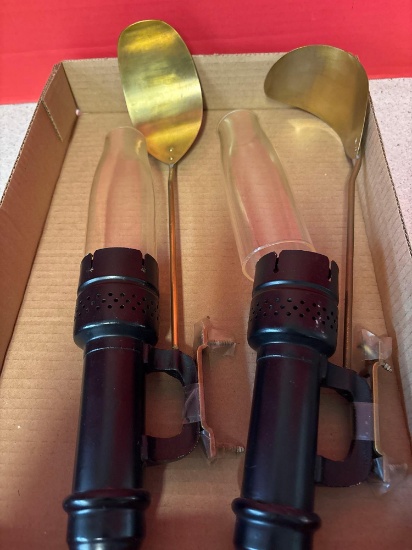 One pair railroad wall sconces