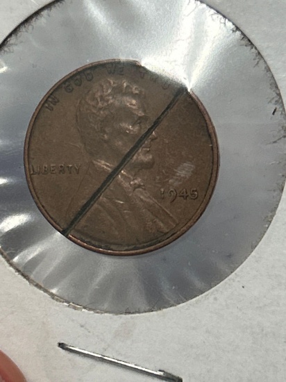1945 mistruck Lincoln wheat penny