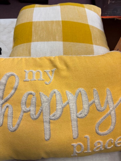 blankets and pillows