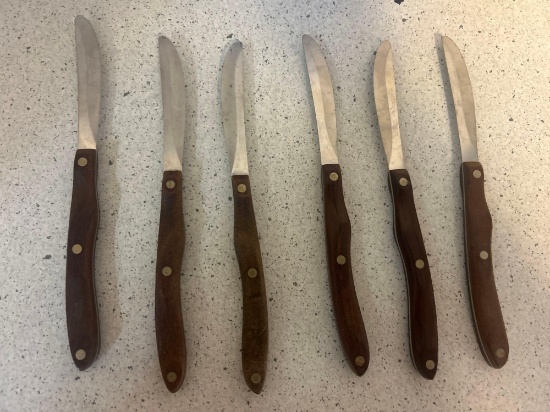 6 CUTCO steak knives
