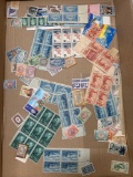 American and foreign unused stamps