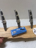 Three new Delta Ranger folding knives