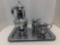 CROMWELL silver manufacturing tea set