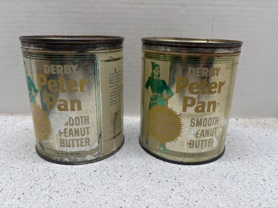 to Peter Pan peanut butter tins 28 ounce