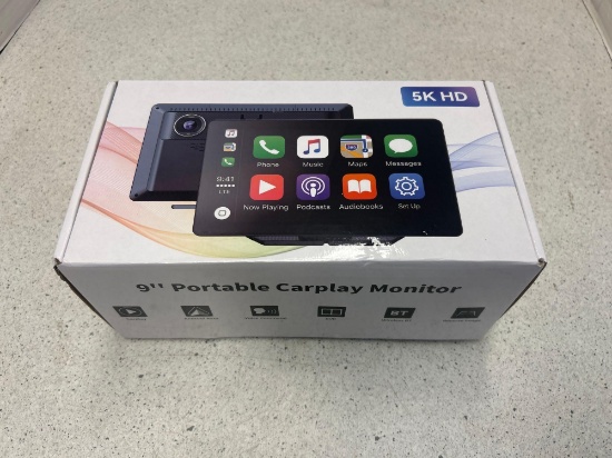 9 inch portable CarPlay monitor