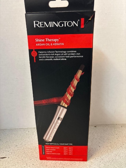 Remington shine therapy curler