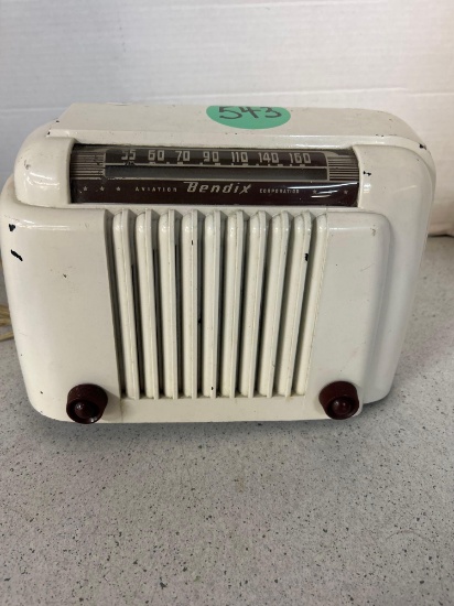 vintage Bendix radio