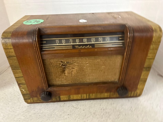 antique Motorola radio