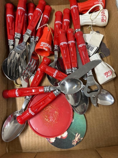 coca-Cola branded flatware