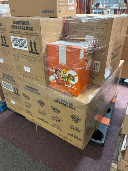 44 cases Crystal eggs, baby shark paw patrol SpongeBob toy candy
