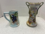 Limoges France and nippon porcelain