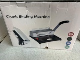 comb binding machine