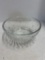 Rogaska Gallia crystal salad bowl, heavy