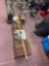 Pair of fishing rods, and a metal trap