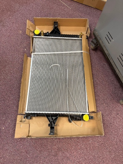 car radiator and condenser