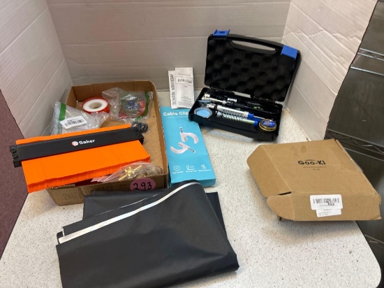 soldering kit, SAKER contour gauge, new lock and more
