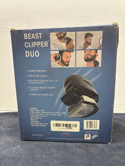 Beast clipper duo cordless clipper