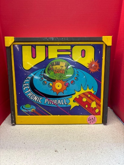 Top of 1978 UFO pinball machine, great wall art | Art, Antiques ...