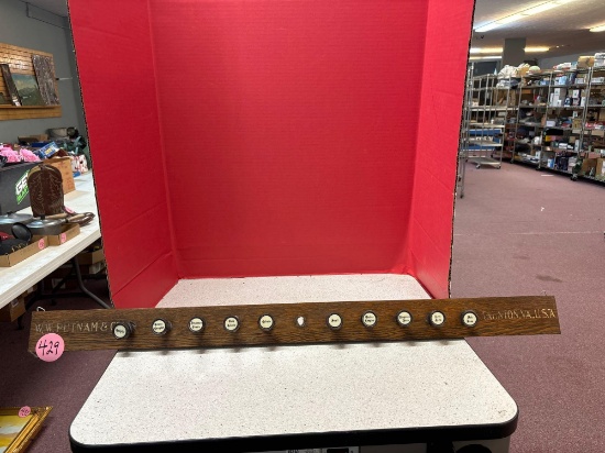 Wall art made from piece of old organ