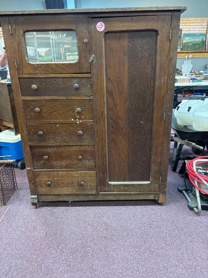 Antique armoire wardrobe