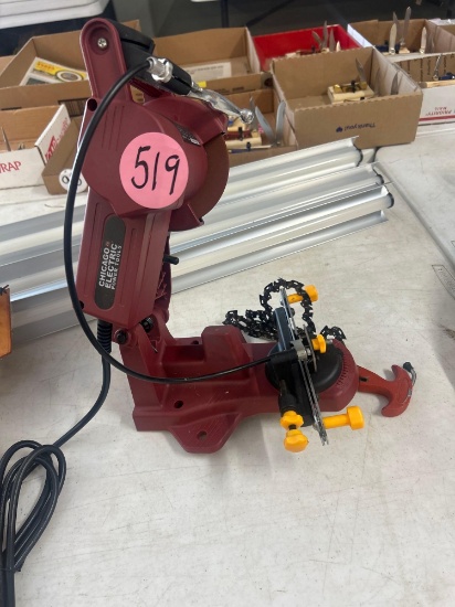 Chicago electric chainsaw sharpener