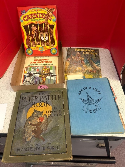 5 vintage childrens books