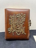 victorian album full of vintage photos