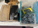 flush mount fixture with switch and hardware parts