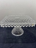 Fostoria American Square cake