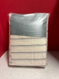 Ticking stripe king-size duvet, cover set