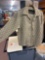 vintage knit pant suit, handmade pant
