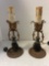pair of 1920s gold painted boudoir lamps